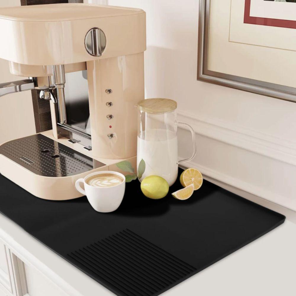 Anti-slip Coffee Machine Silicone Mat Heat Resistant Coffee Bar Mat  Dining Table