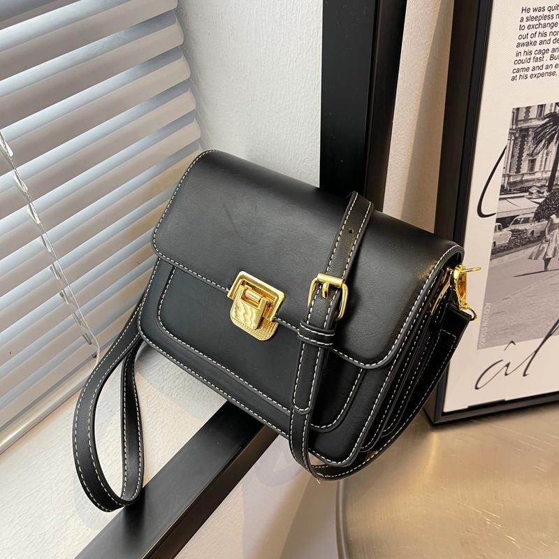 

Small bag women s new spring and summer versatile shoulder messenger bag popular small square bag чёрный