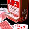 High-Quality Large Print Guandan Poker Playing Cards - Box of 100 Decks (Three A Special, 2208 High-Grade)