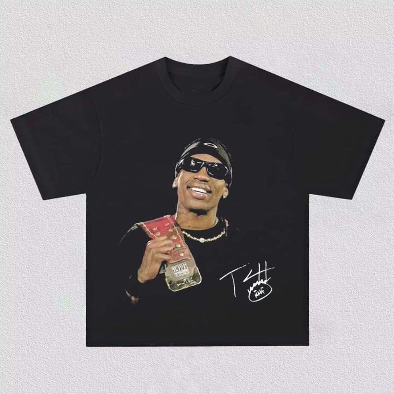 2026 Sommer Travis Scott Y2k Grafiken Unisex Hemd 2026 Neues Rundhals Kurzarm Unisex Damenmode Hiphop T-Shirt Fan Geschenke