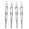 4PCS Diesel Heater Nickel Plating Glow Plugs For Dacia Logan 1.5DCi 110655687R 8200682592 2012 2013 2014 2015 2016 2017 -