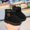 Winter new baby cotton shoes velvet warm snow boots men and women children soft-soled baby toddler shoes