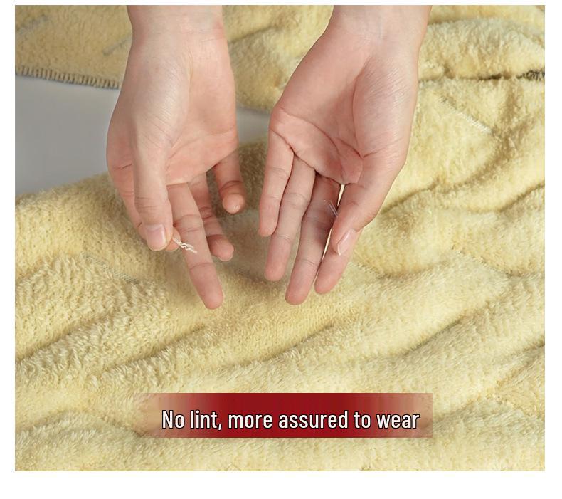 Men's Winter Fleece-Lined Lambswool Pants - Thick, Warm, Windproof