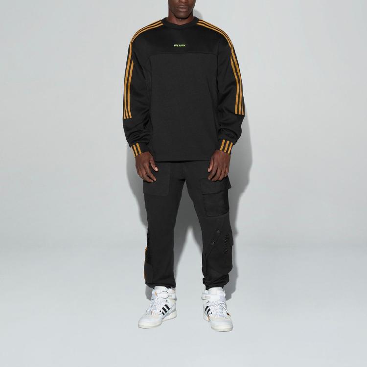 Adidas Originals, Ivy Park Adidas Originals Clover X Ivy Park Co-Branded Cargo Pants Unisex Bottoms Black H38828