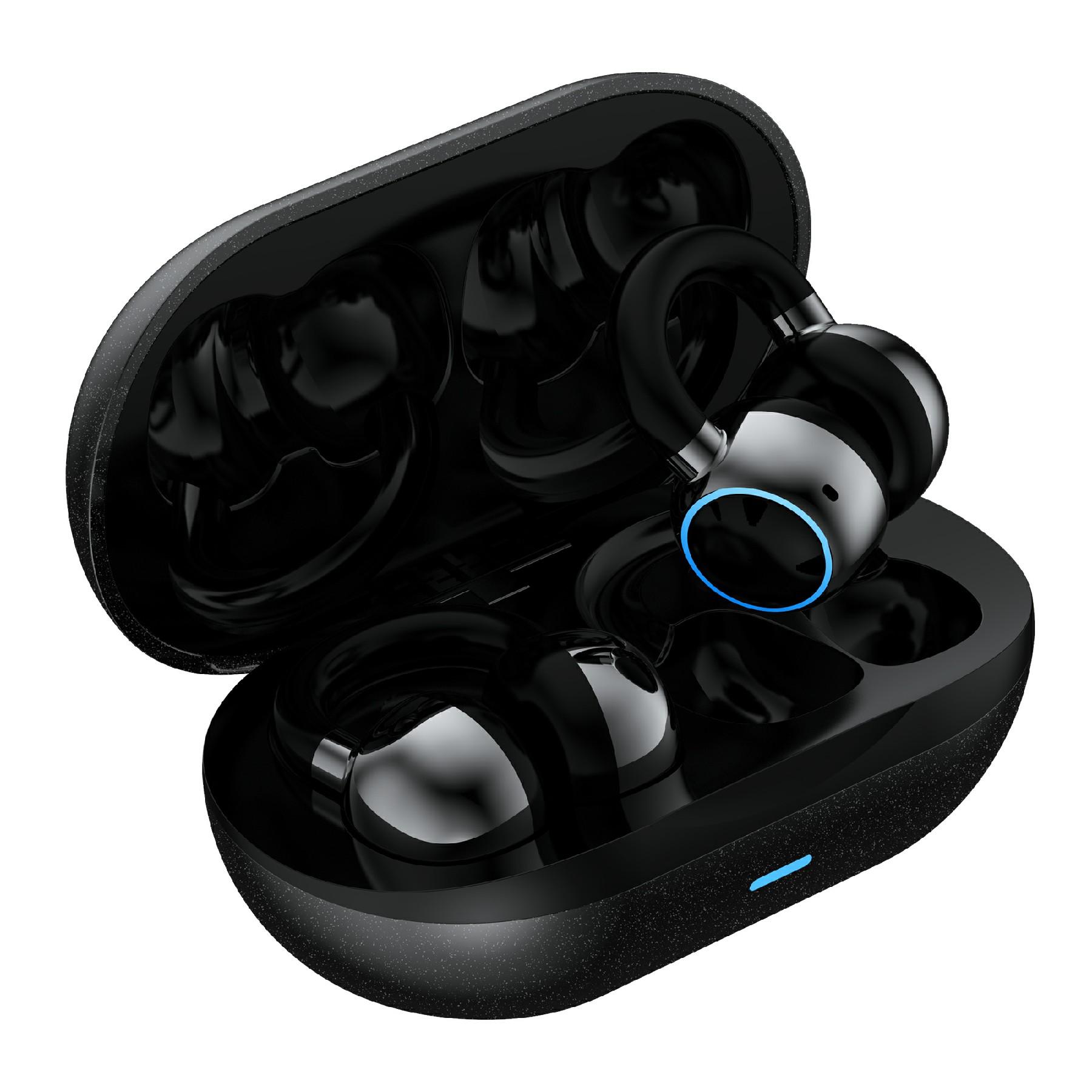 

F11 HIFI Wireless Earbuds Clip-On Design BT Earphones True Wireless Stereo High Fidelity Sound Headphones Black