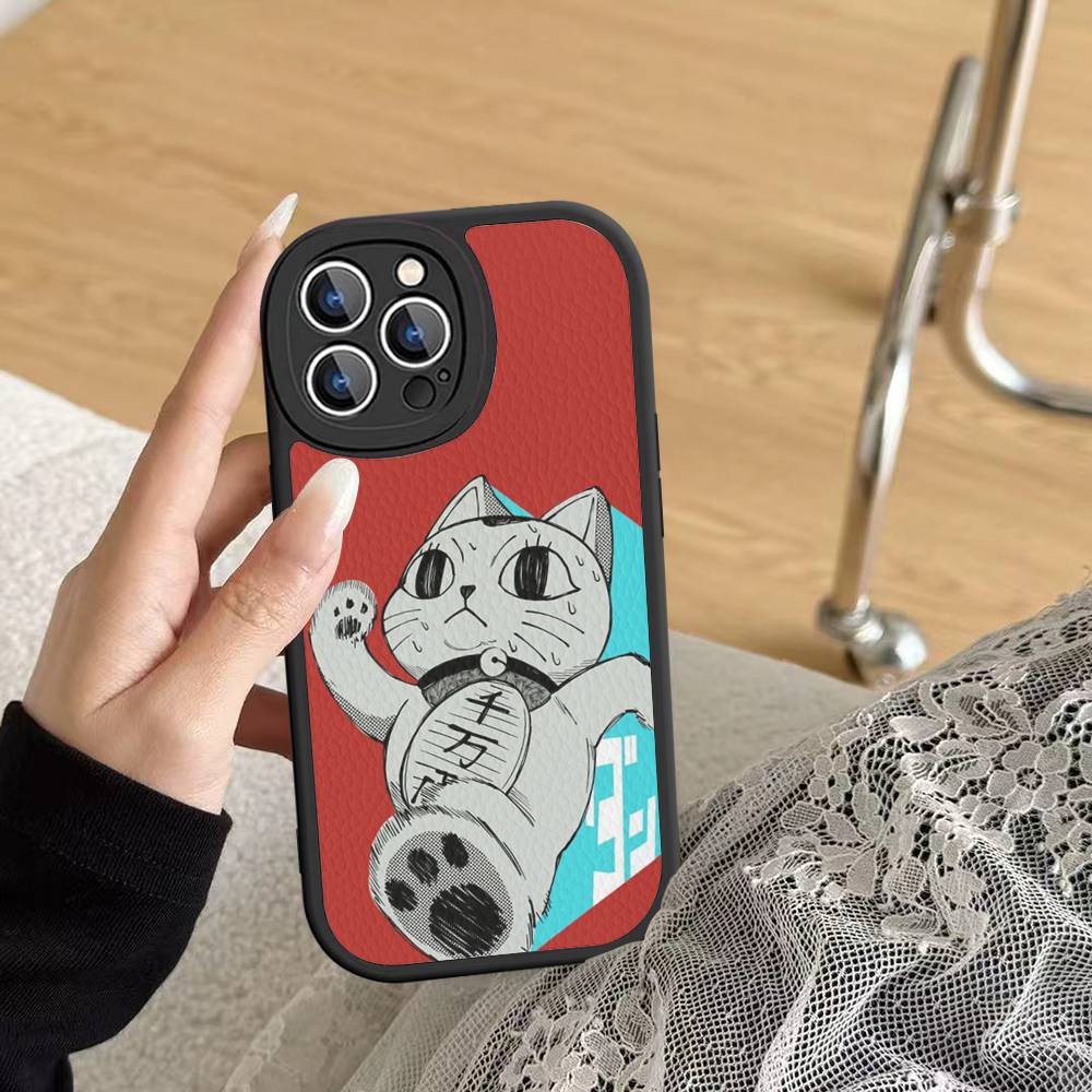 

ANIME D-Dandadan T-turbo Baba Granny Phone Case For IPhone 16 15 14 13 12 11 Pro Max Plus Leather Cover iPhone 15 plus