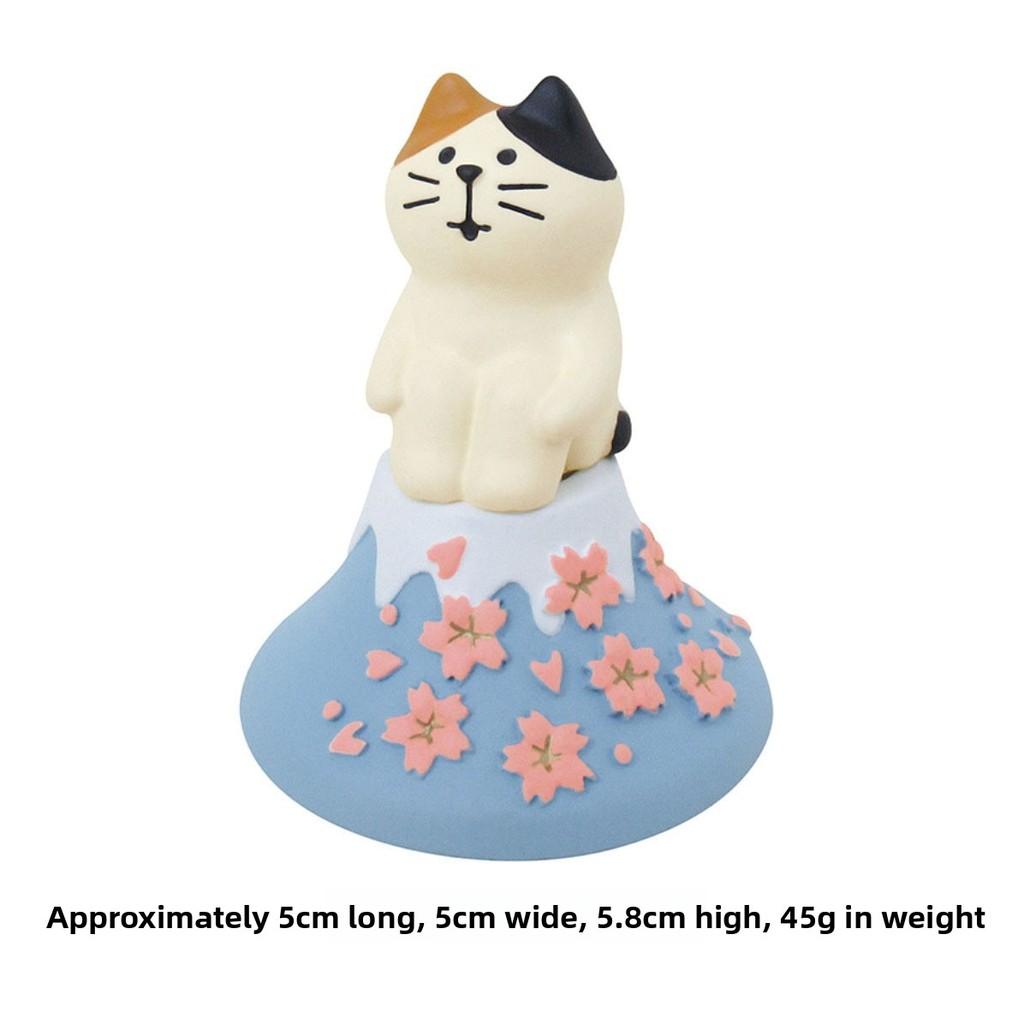 Zakka Cherry Blossom Resin Decor Gift For Home And Office Scenes
