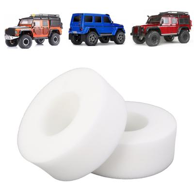 1 Pair RC Car Tire Foam Insert Secure Support Elastic Shock Absorbing Tire Sponge Insert for RC Crawler Car
