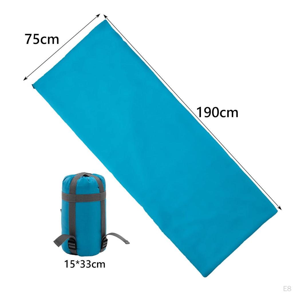 Envelope Sleeping Bag 3 Season Single Camping Gear Equipment Outdoor