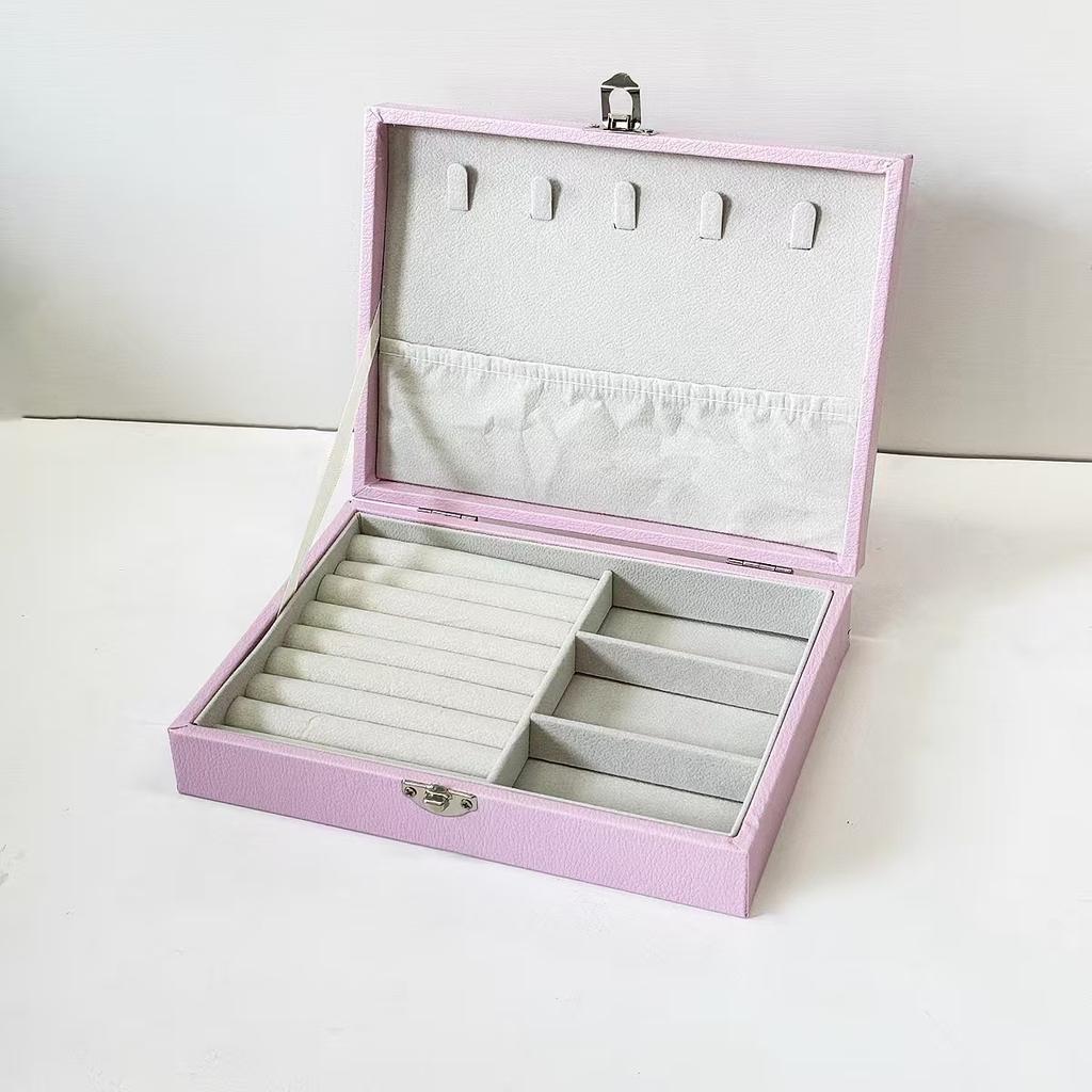 Jewelry Organizer Box - Portable Storage Case For Necklaces, Earrings, Rings, Accessory Storage, Jewelry Boxes