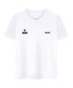 ANEWBROS Twin Logo Oversized Short Sleeve T-Shirt 10 Colors [Anse_9102] (B Type)