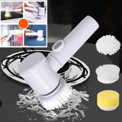 Hot Multi-functional Electric Cleaning Brush for Kitchen and Bathroom Wireless Handheld Power Scrubber for Dishes Pots and Pans
