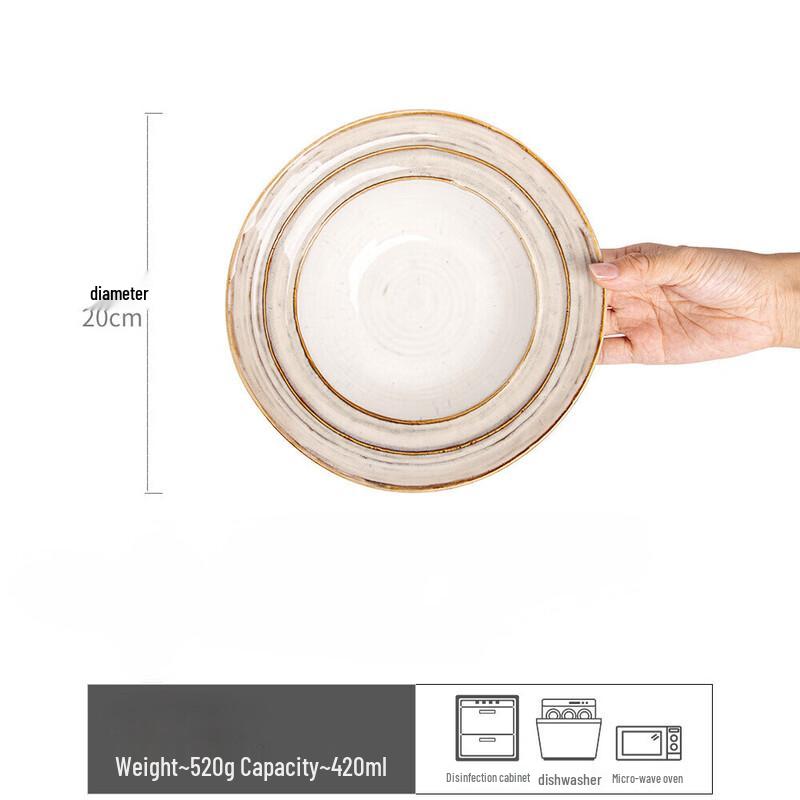 

Abay Handmade Ceramic Straw Hat Bowl