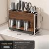 Brangdy Wall-Mounted & Desktop Knife and Cutting Board Rack