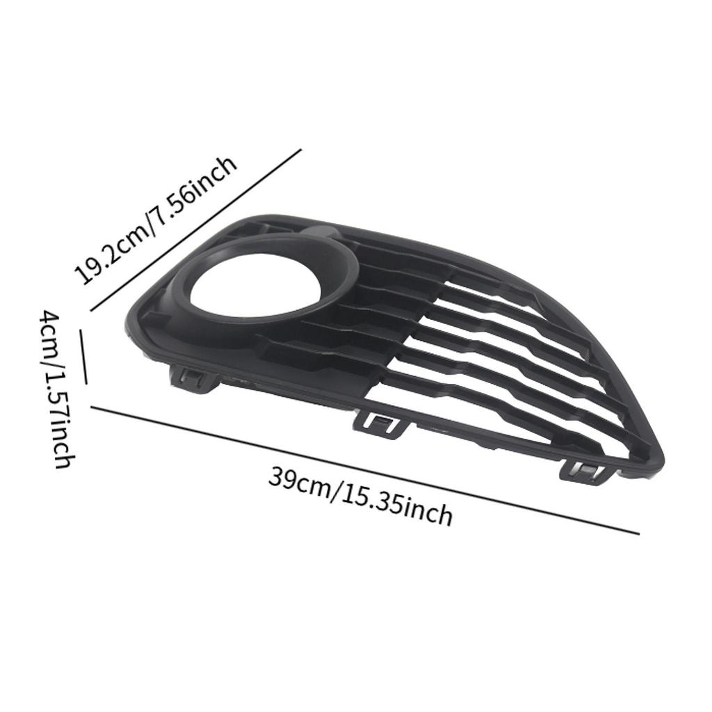 Front Right Fog Light Grille Cover 51118060282 Easy Installation for BMW 1 Series F20 F21 Lci M Sport 2015-2019 Accessories
