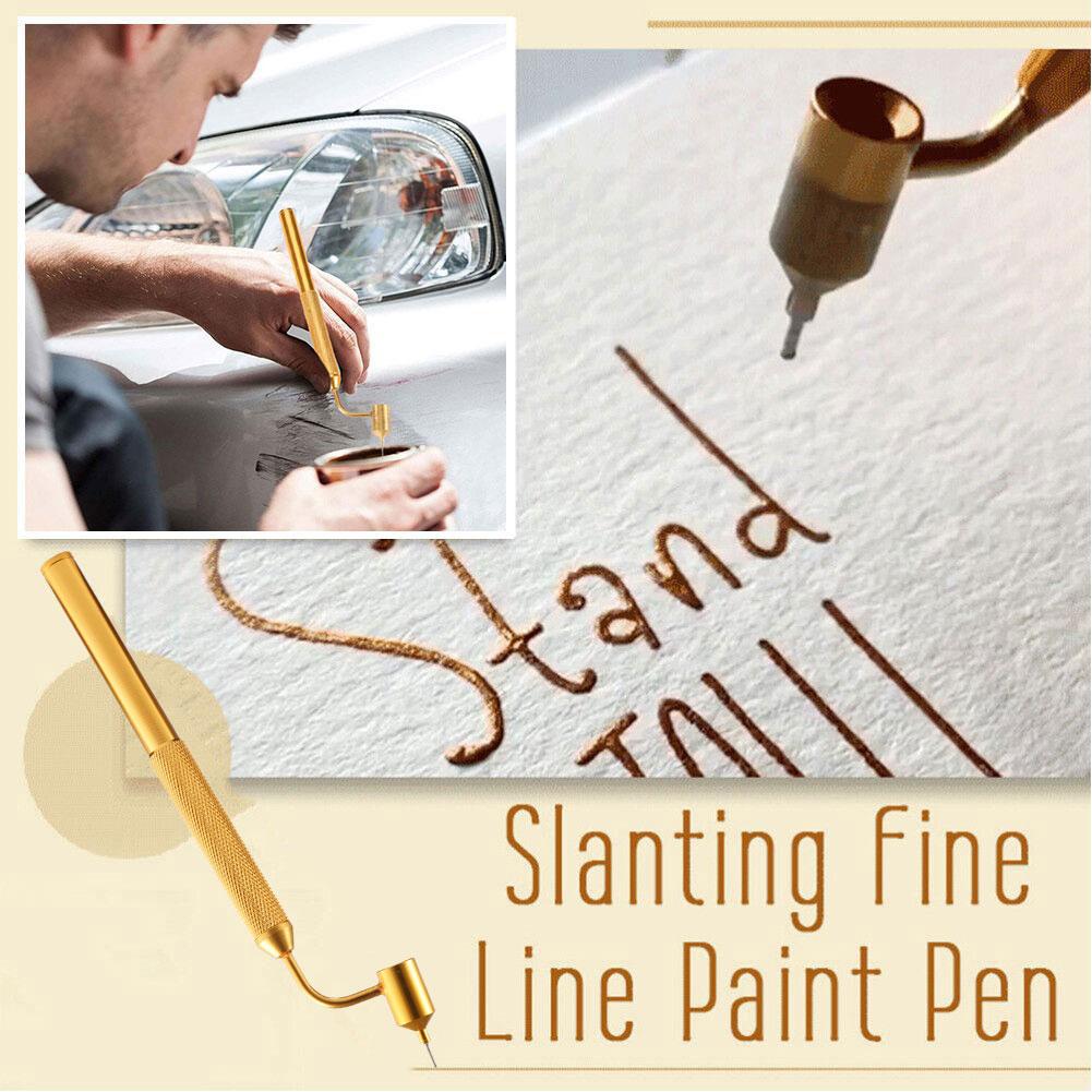 0.5mm/0.7mm Car Scratch Skipping Stones Fine Line Pen Repair Fine Scratches On Cars Touch-up Pen Liquid Lighter Paint Extra Fine