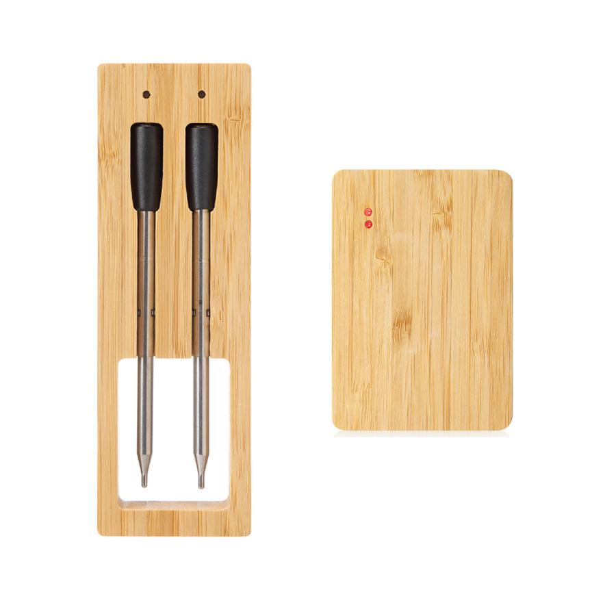 Bluetooth 5.2 Dual Probe High-Temp BBQ Thermometer & Range Extender for Smart Home Kitchen Thermometer
