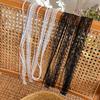 Delicate White Lace Ribbon For Hair Accessories And Crafting Polyester Ornamental Trim