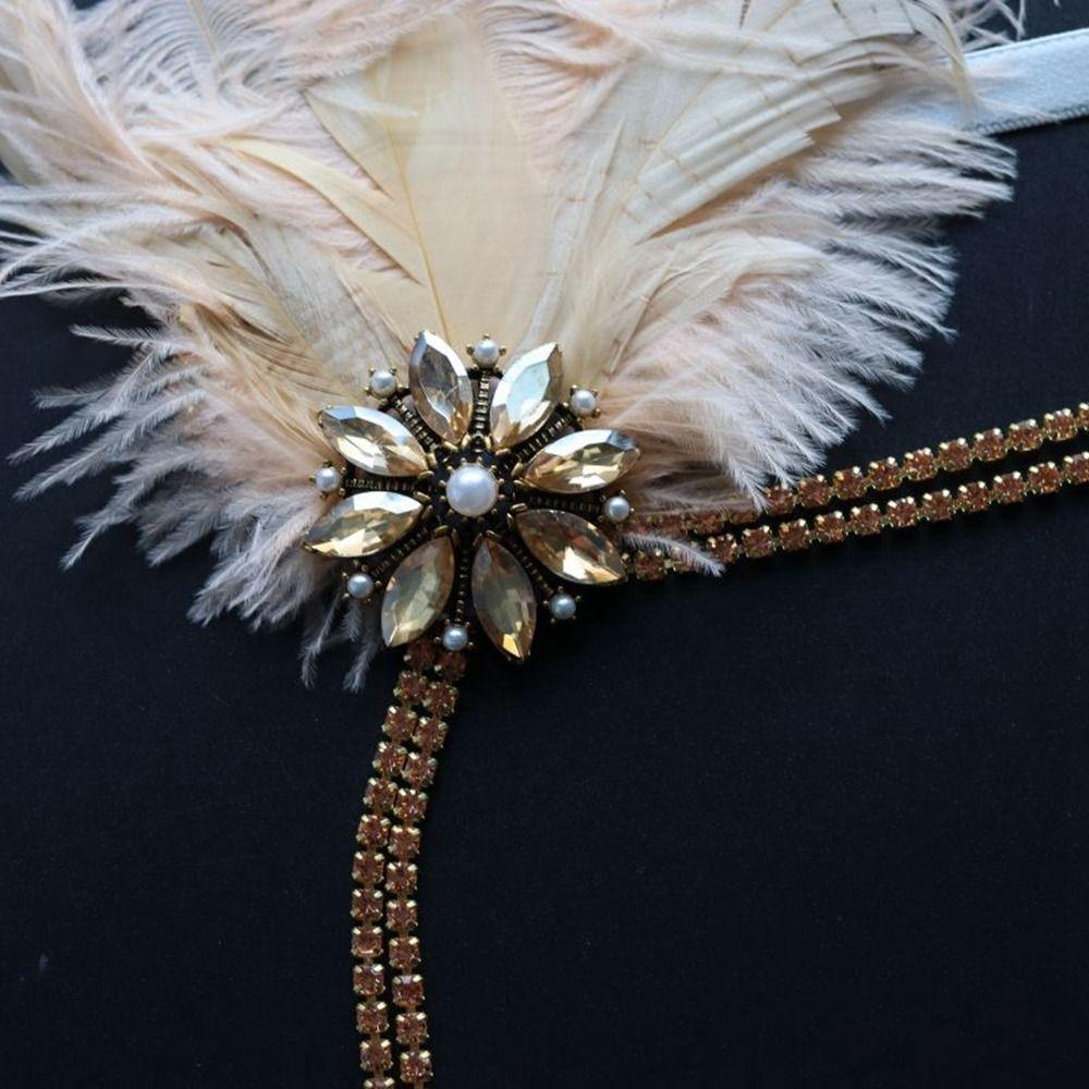 Hair Band Sequin Hair Band Korean Style Headband Feather Headwear Masquerade Party Hair Accessories