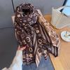 Women's autumn high-end warm scarf imitation cashmere scarf medium and long outer shawl single-sided printed scarf