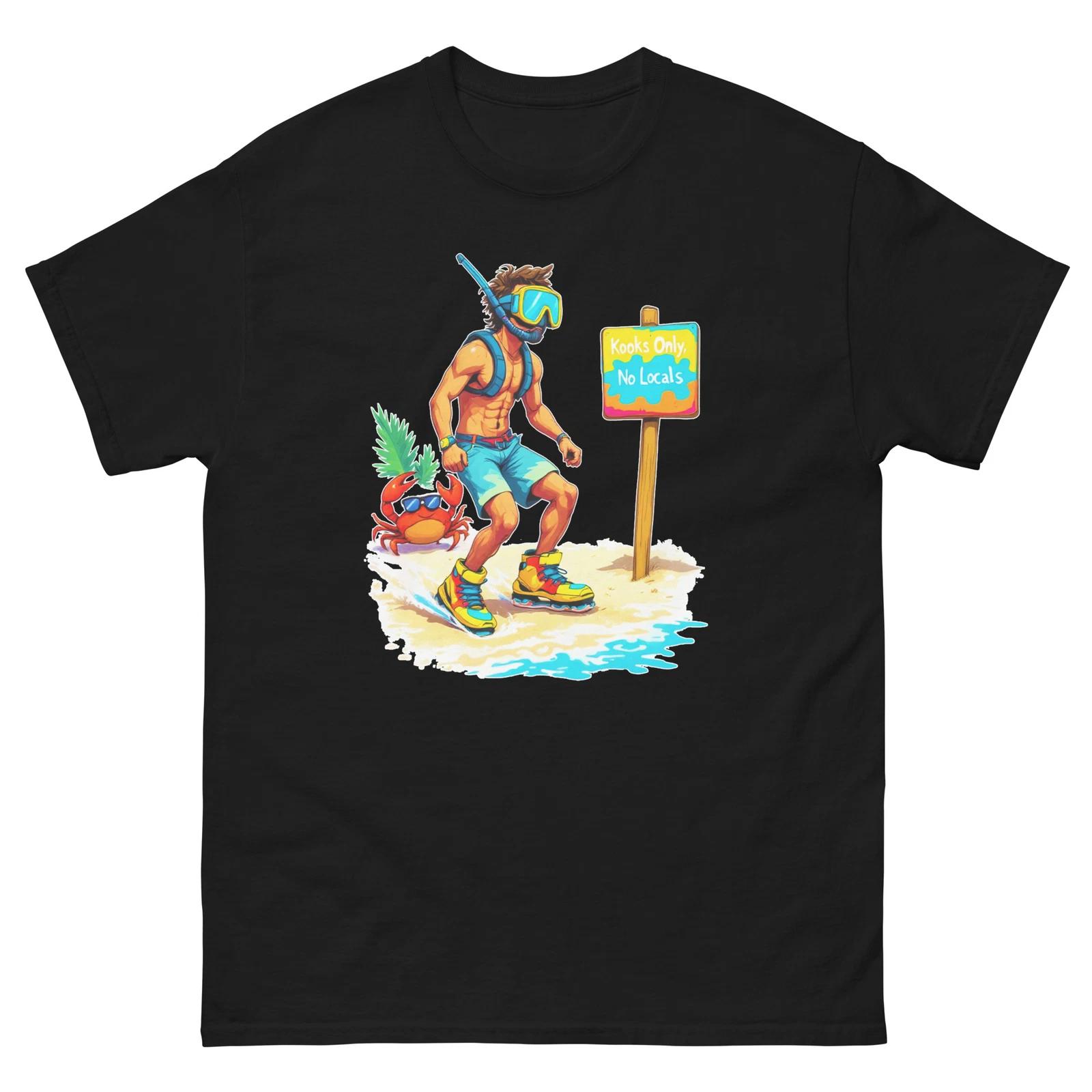 

Kooks Only No Locals Snorkelling.png Funny T-Shirt M