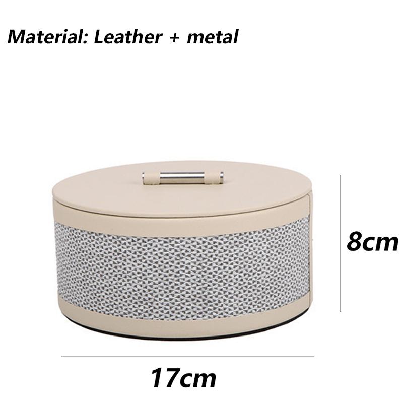 

Modern Cosmetic Storage Box Elegance Organizer Storage Box Multipurpose Containing Boxes Leather Containing BoxesBox Creative
