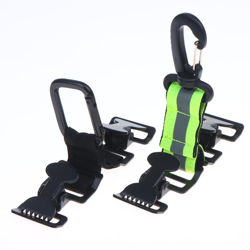 1 Stück Multifunktionale Tragbare Handschuhklemmen Feuerwehrhandschuh-Riemen Grün Grau Arbeitsklemme Fäustling-Clips Handschuh-Halter