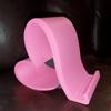 Heart Phone Stand 3D Printed Heart Shaped Mobile Phone Holder for Smartphones Tablets Kindles Romantic Desk Accessory for Home Office Nightstand