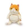 Shinada Global Mochi Series Mochi Neko Hachiware Orange (M) 14 X 14 X 22cm Plush Cat Animal MONE-0230HO