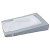 Candide - Cozy Adaptable Changing Mat, 0-36 Months, Non-slip, Water-repellent, Made In France, 70x50x10cm (Heather Gray)