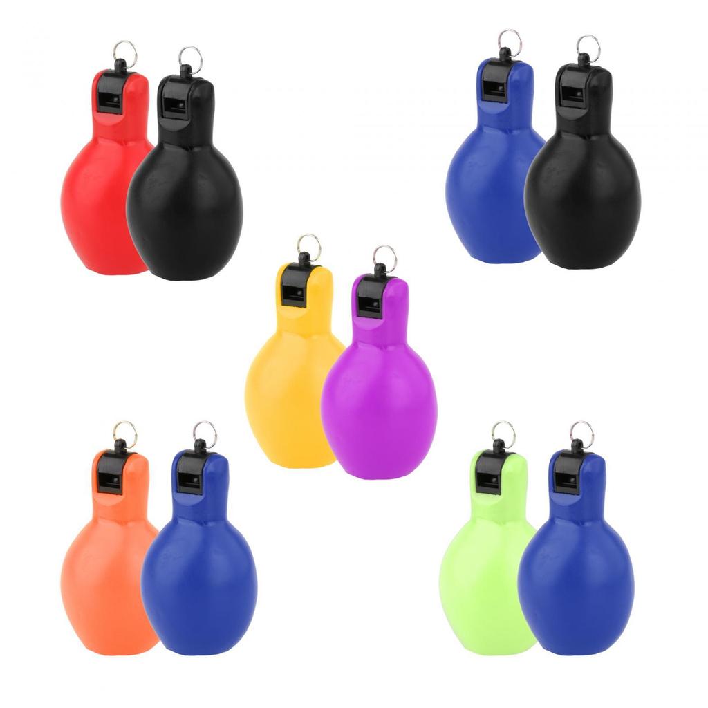 2Pcs Hand Whistles Trainer Whistle Loud Coaches Sports Whistle For Trekking