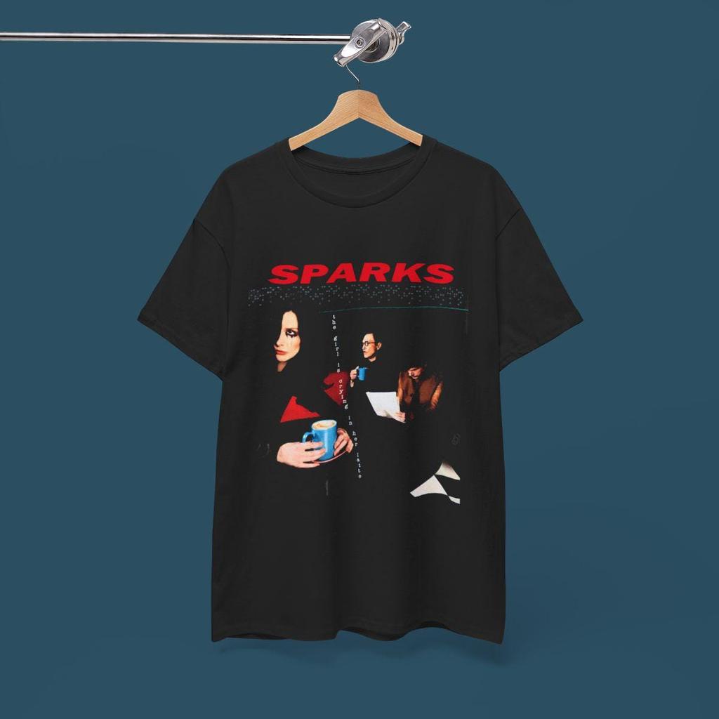 Sparks T-Shirt - New Wave 80s Electronic Music Tee - Devo Pet Shop Boys Fans