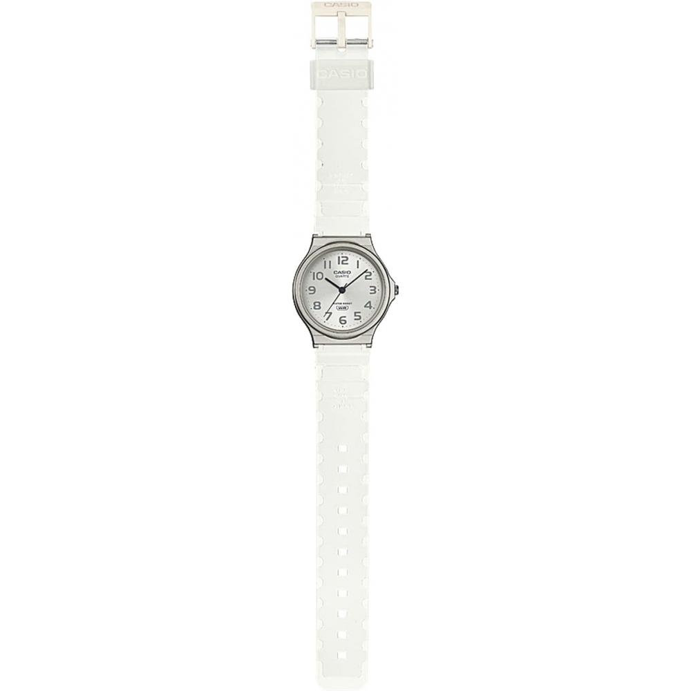 Casio Unisex Watch Clear White Mq 24s 7bjf