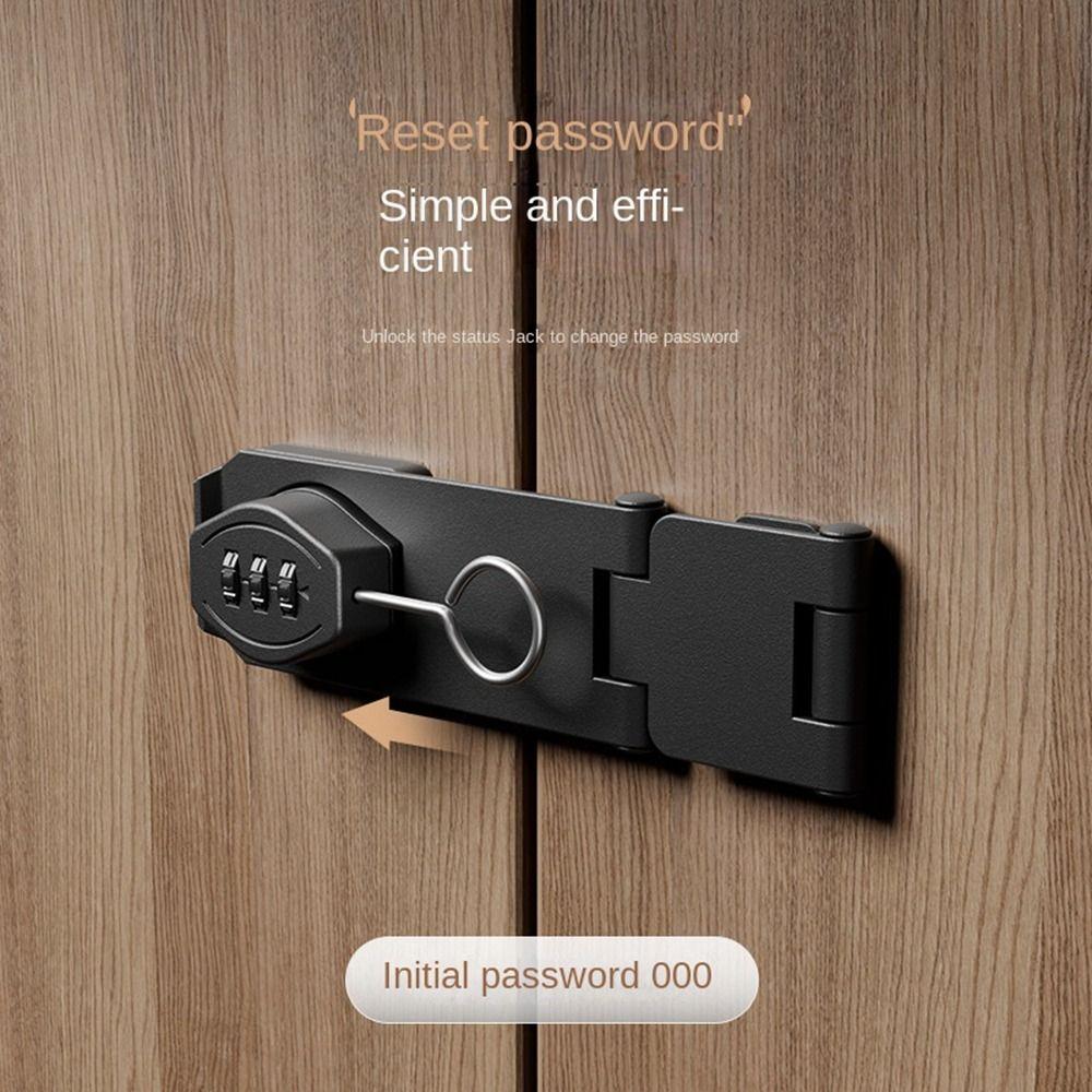 Zinc Alloy Combination Coded Lock 3 Digit Coded Coded Lock New Cabinet Password Locks  Drawer