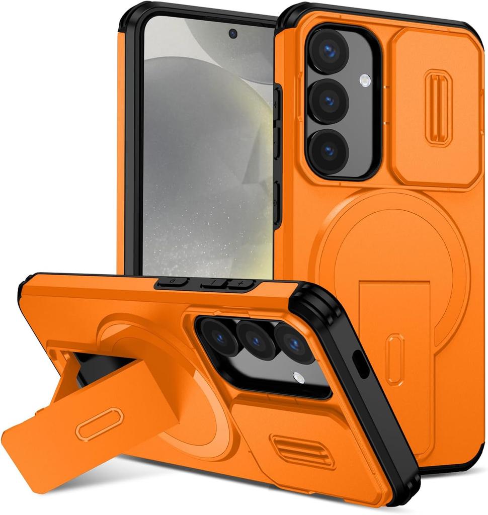 Phone Case For Samsung Galaxy S26 5G with Camera Cover, Magsafe, Heavy Duty Magnetic Case