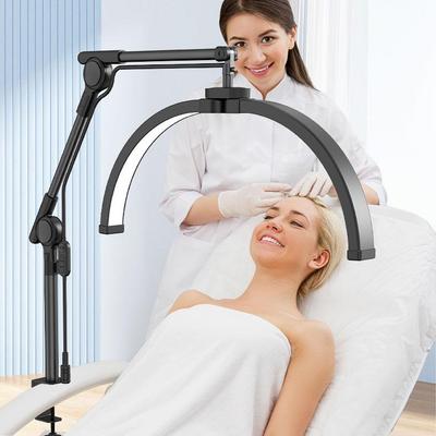 22-inch Foldable Adjustable Crescent Light for Nail Art, Tattoo, Embroidery, Eyebrow & Eyelash Extension