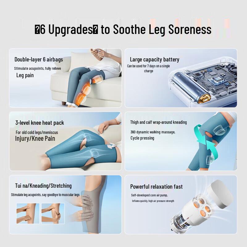 Keepfit KPF-Leg07 Leg & Knee Massager