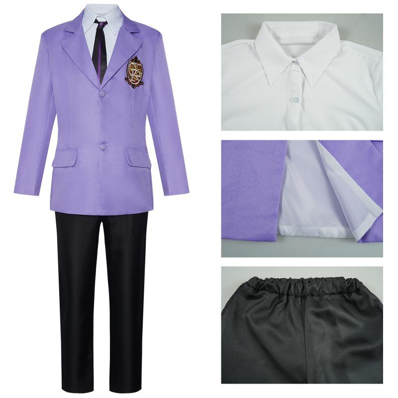 Sakuran High School Male Public Relations Department Cos Suit Sufujioka Harufei Uniform Cosplay Two-dimensional Stage Suit
