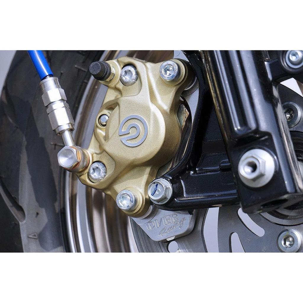Overracing MONKEY125 83-012-12 Front Caliper Support for Brembo 2P (Cab) Silver