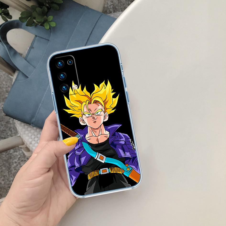 PP31 Dragon Ball Trunks Soft Shell Transparent Phone Case for Motorola Moto G7 G8 G9 G84 G85 G73 G24 G15 Z2 Play Power Plus