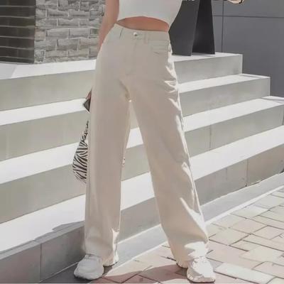 2024 Mittlerer Osten Große Damen Lose Jeans - Europäische & Amerikanische Fast Fashion