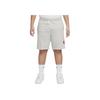 Kids SS23 Solid Pattern Printed Straight Fit Shorts Kids Shorts Gray DM8095-050