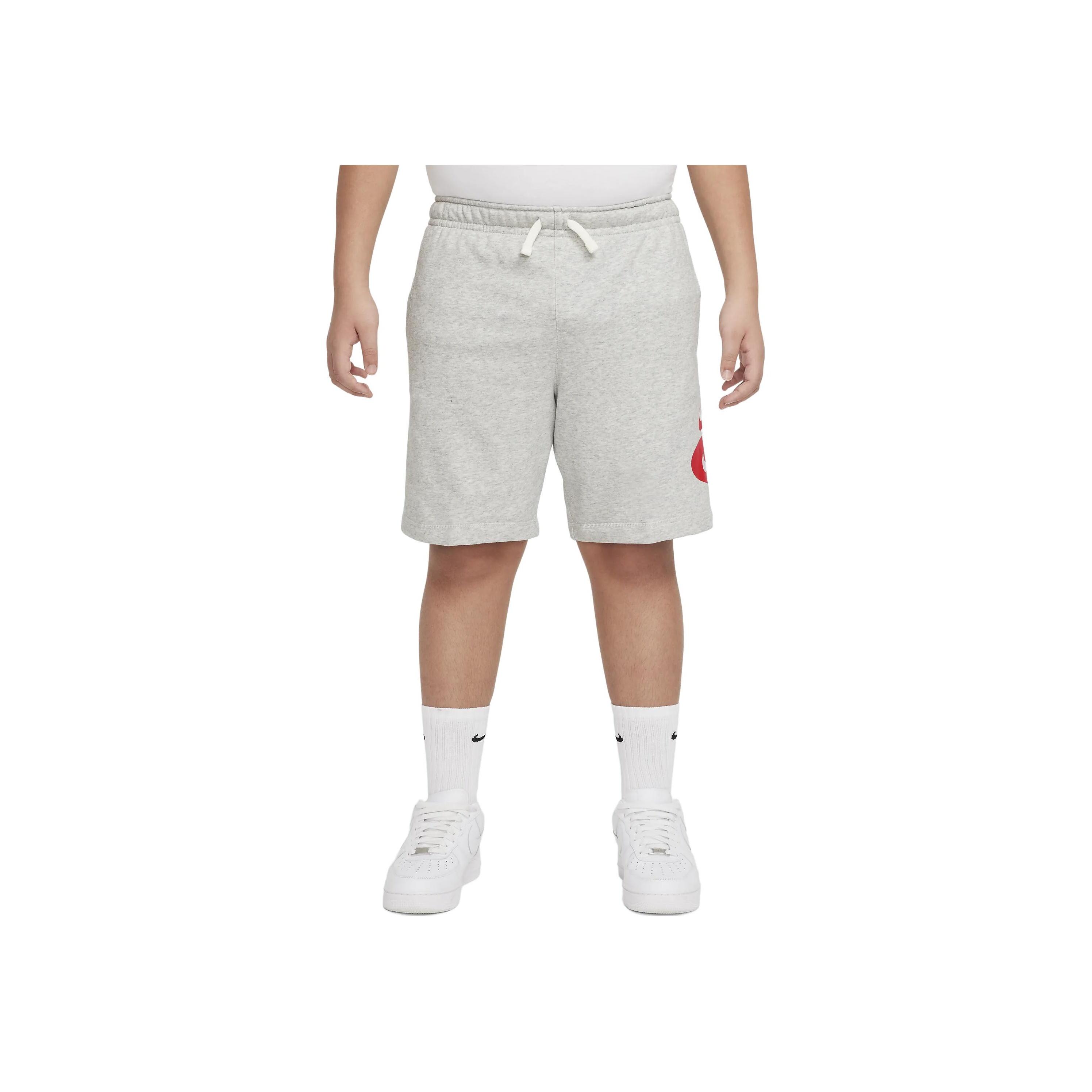 

Nike Kids SS23 Solid Pattern Printed Straight Fit Shorts Kids shorts Gray DM8095-050 XL