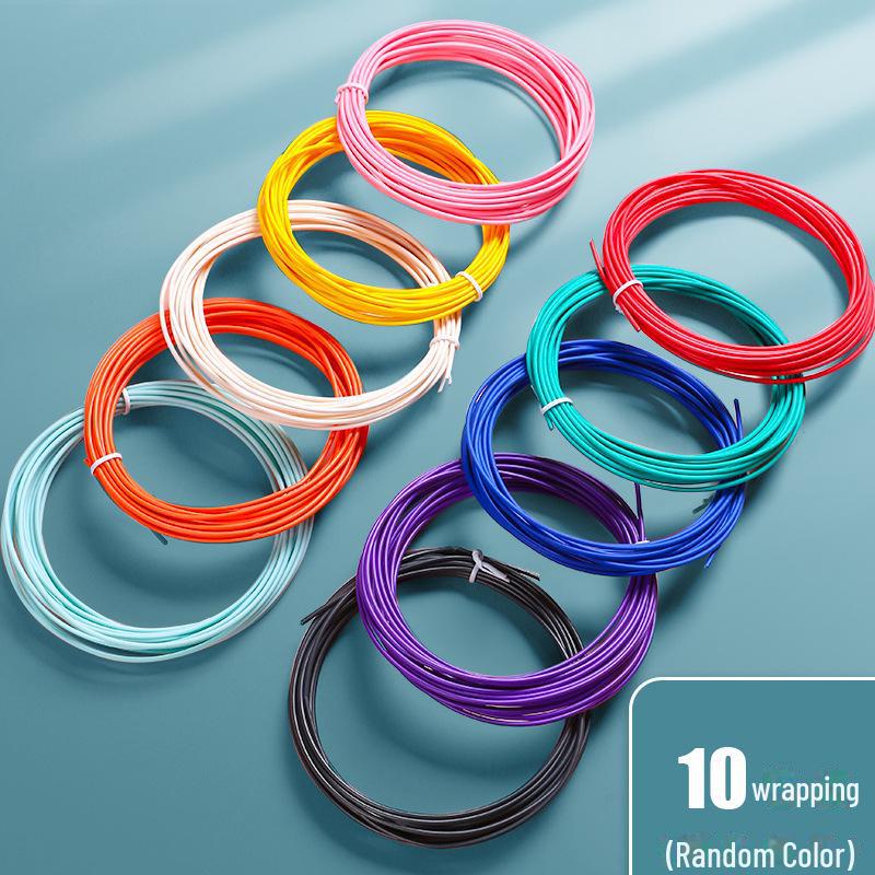 Spanish 3D Printing Pen Refill, 5m Low-Temp Graffiti Brush Material