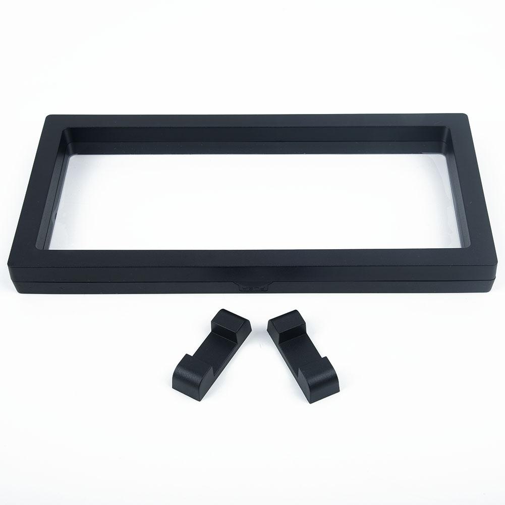 Transparent Floating Display Case Suspension Box Picture Frame Jewelry