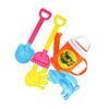 Beach Toy Digging Sand Set Sand Plaything Kids Educational Supplies Bright Color Exquisite Smooth Surface No Burrs Summer