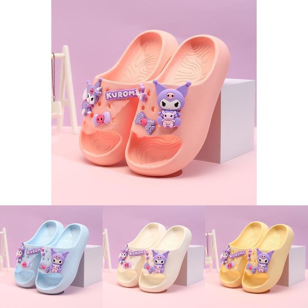 Cute Cartoon Character Summer Slippers For Girls With Soft Non-slip Eva Sole In Multiple Colors