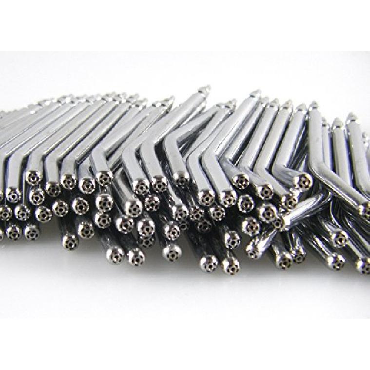 20pcs Nozzles Tips Tube Dental Triple 3 Way Syringe Air Water Spray for Dental Clinic