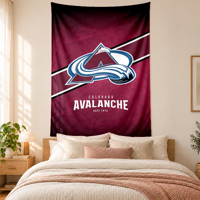 Colorado Avalanche Tapestry highquality for decorating living room bedroom dorm walls ideal as bedroom wallart orholiday gift