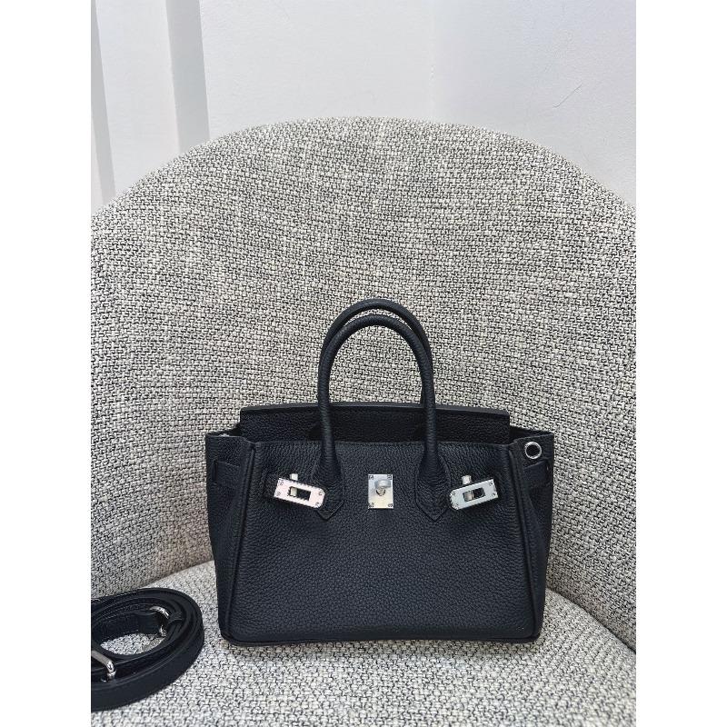 Togo eerste laag rundleer platina tas lychee patroon zilveren gesp handtas high-end slot lederen schouder crossbody dames tas